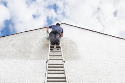 Peinture extérieure à Val de Chaise — façades et ravalement
